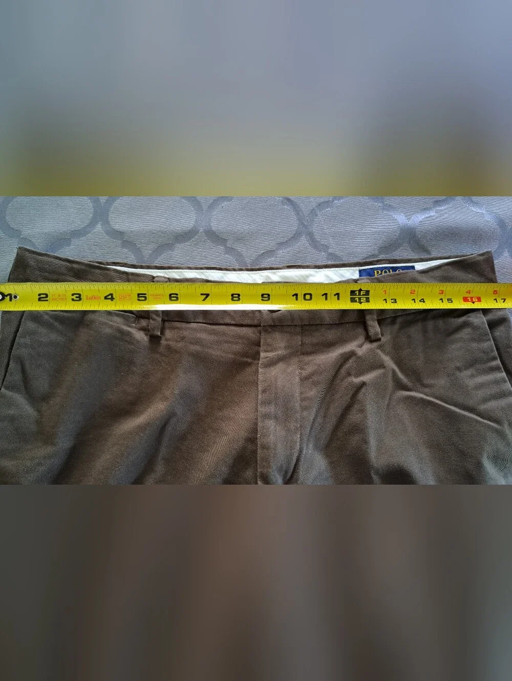 Polo by Ralph Lauren Men's 33 X 32 Brown Chinos